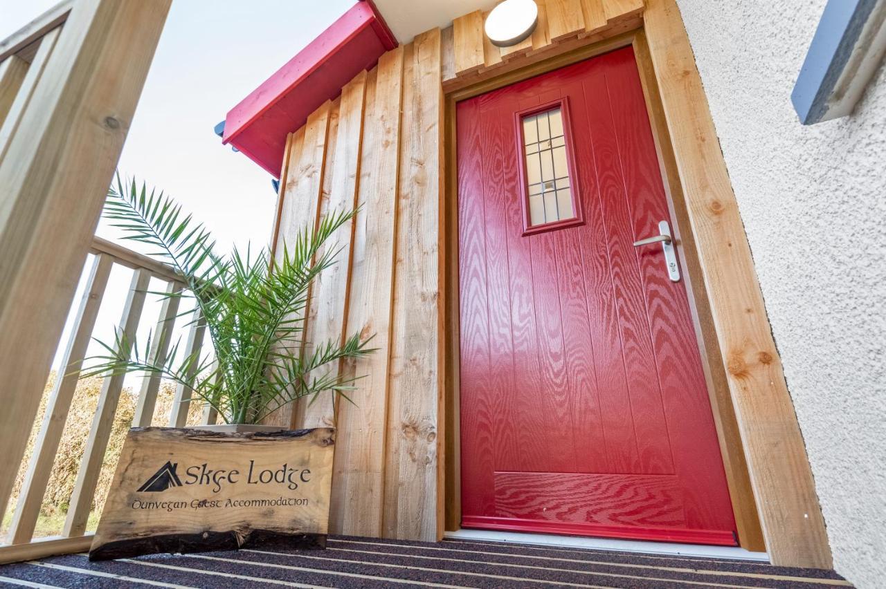 Skye Lodge Dunvegan Skye Exterior foto